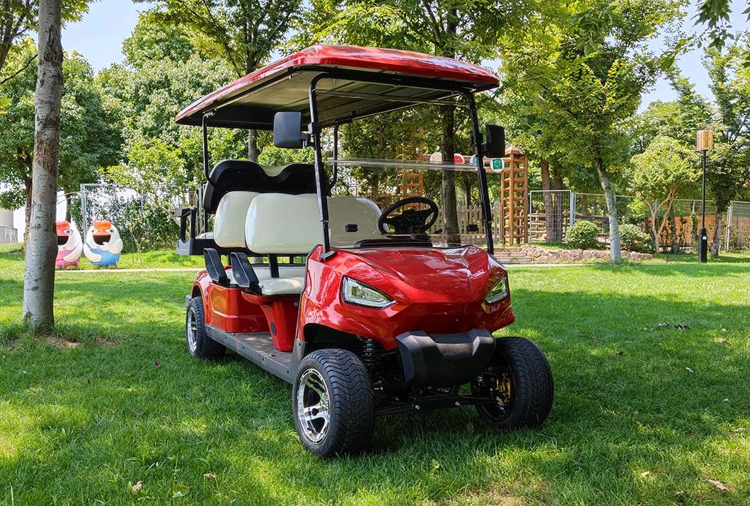 4 Wheel Drive 6 Seater Golf Buggy with Solar Panel