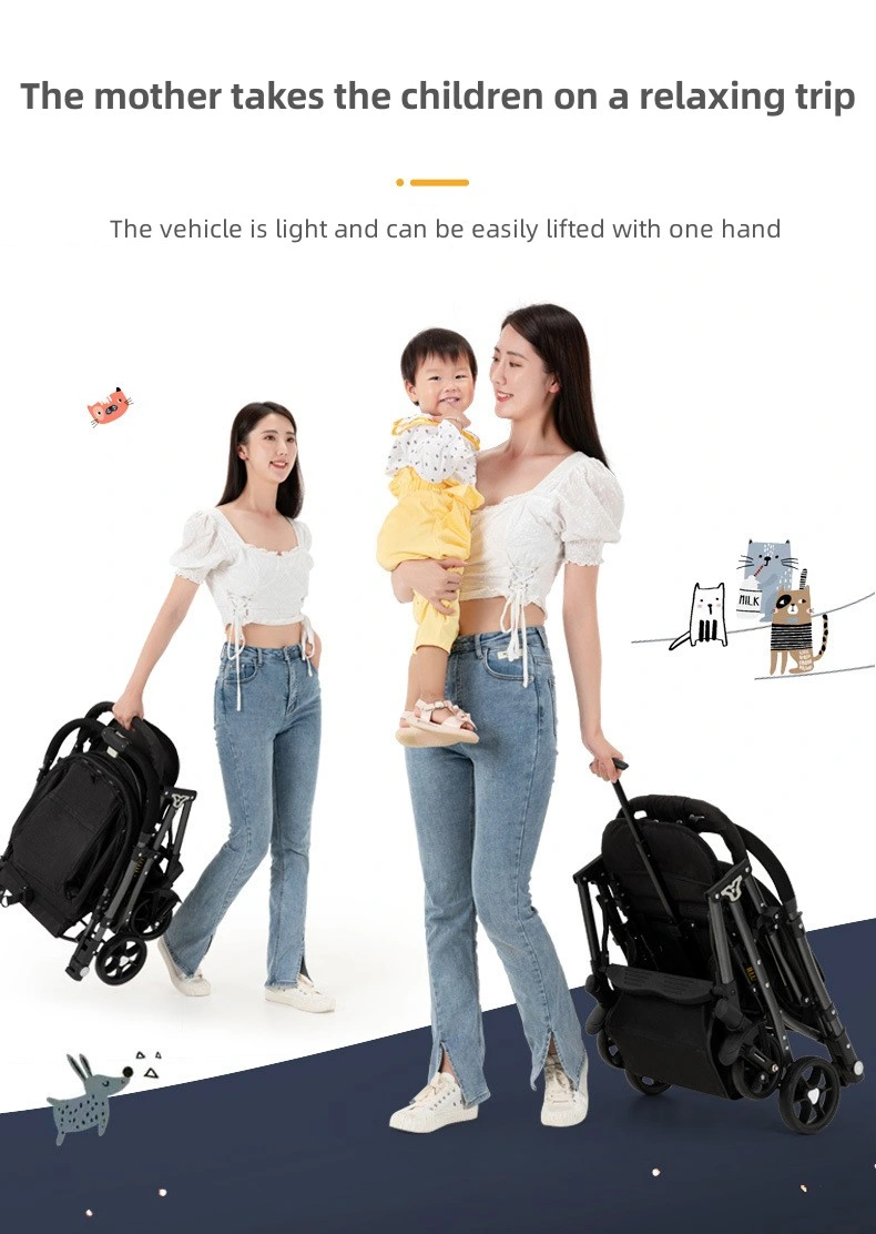 Portable Baby Pocket Stroller, Push Chair