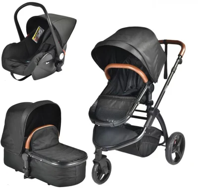 OEM 중국 제조 업체 핫 세일 경량 럭셔리 유모차 3 in 1 Baby Joggy Kids Pram 3 Wheels